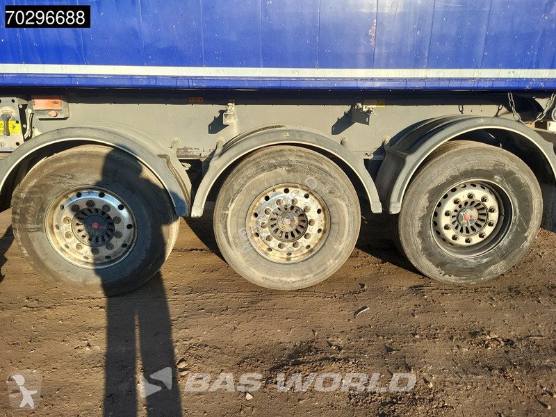 نصف مقطورة Stas S300CX 28m3 Lifting Axle