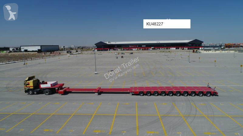 Porta máquinas Donat 10 axle hydraulic steering...
