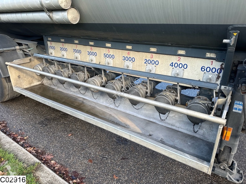 نصف مقطورة Trailor Fuel 39867 liter, 9 Comp