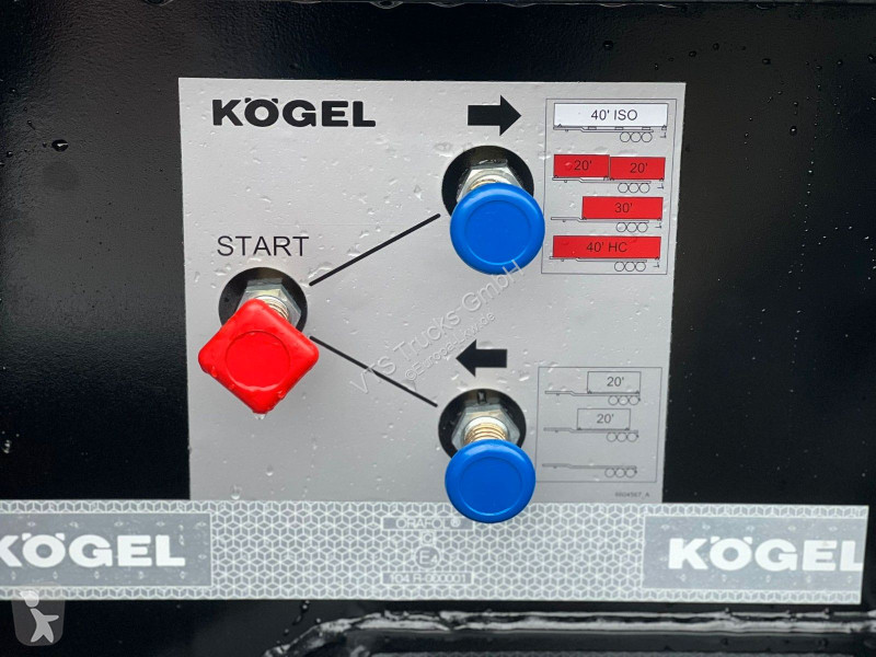 نصف مقطورة Kögel S24-2 BDF-Auflieger...