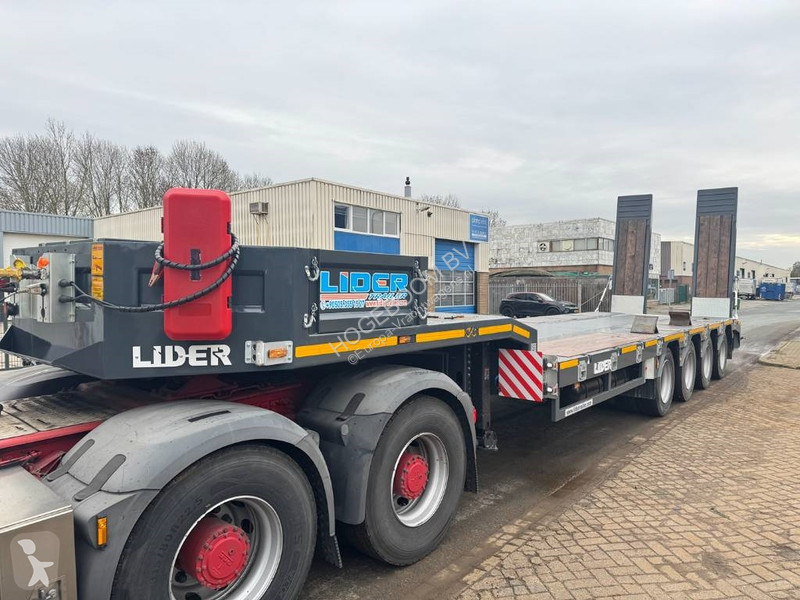 Трал Lider ld07 86 ton 4 axel steel spring UNUSED
