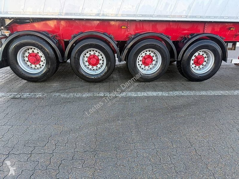 Semi remorque Kel-Berg Tipper / Alukastenmulde...
