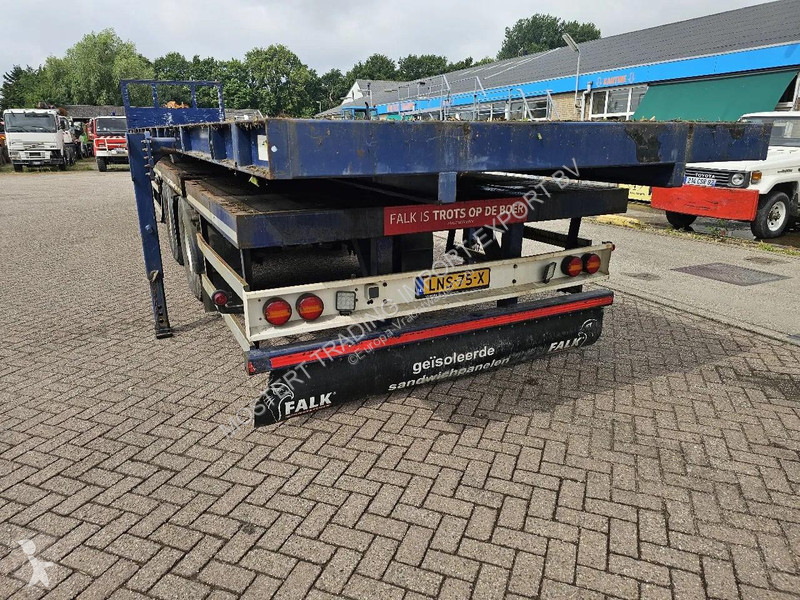 نصف مقطورة  3 Deckers 3 Flatbed Semi-Trailer -...