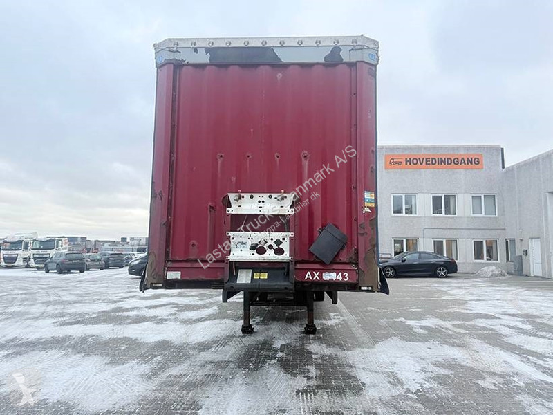نصف مقطورة Krone Curtainsider / City-Plane LBW