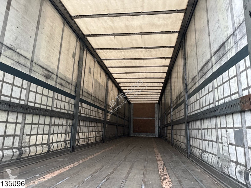 نصف مقطورة Lecitrailer Tautliner Lift axle