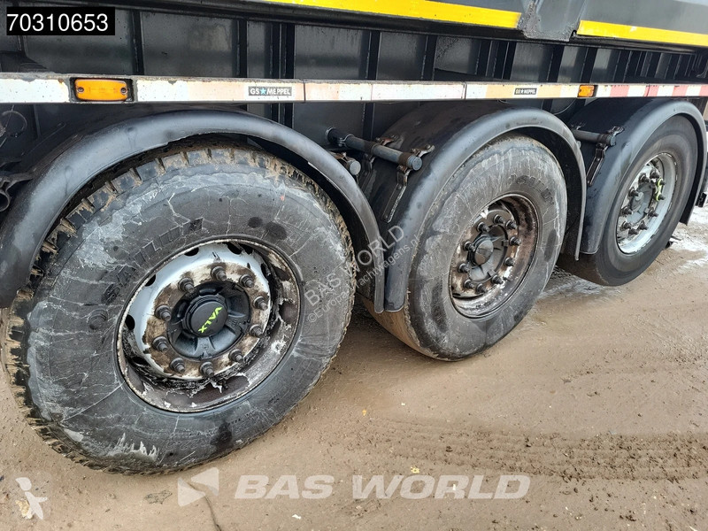 نصف مقطورة GS Meppel TUV 09/26 Lifting Axle 31m3