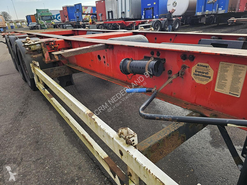 نصف مقطورة Krone 27| FIXED CHASSIS | SAF DISC....