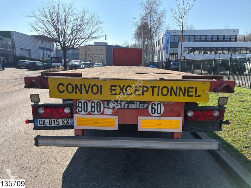 نصف مقطورة Lecitrailer open laadbak 38,000 kg,...