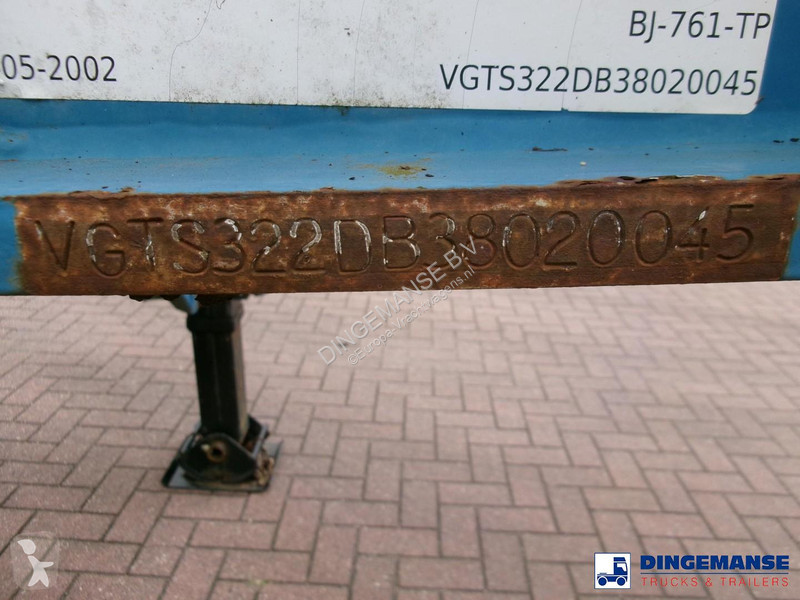 نصف مقطورة Asca 3-axle container trailer 20-30...