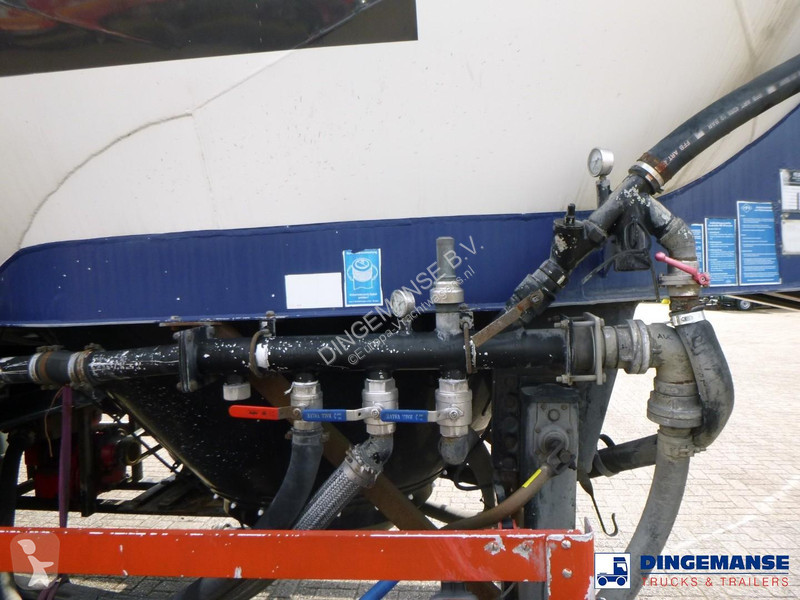 نصف مقطورة Feldbinder Powder tank alu 40 m3 / 1...