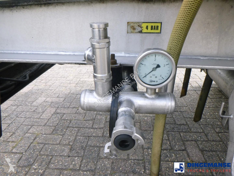 Návěs Magyar Chemical tank inox L4BH 37.5 m3 /...