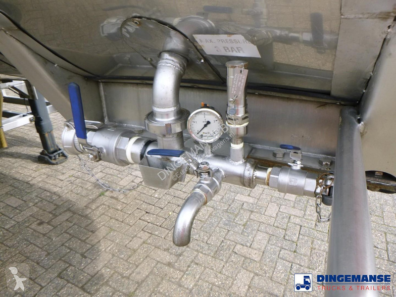 نصف مقطورة Parcisa Chemical tank inox L4BH 37.5...