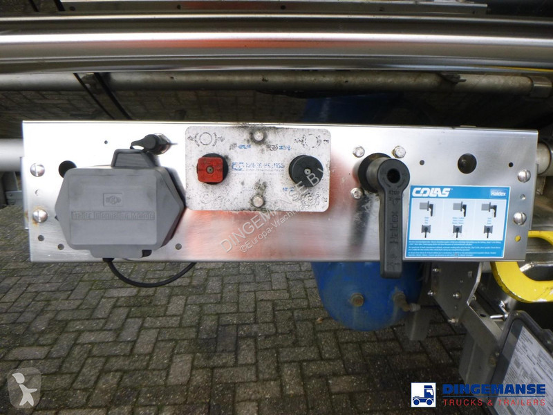 Semi remorque Feldbinder Chemical tank inox...