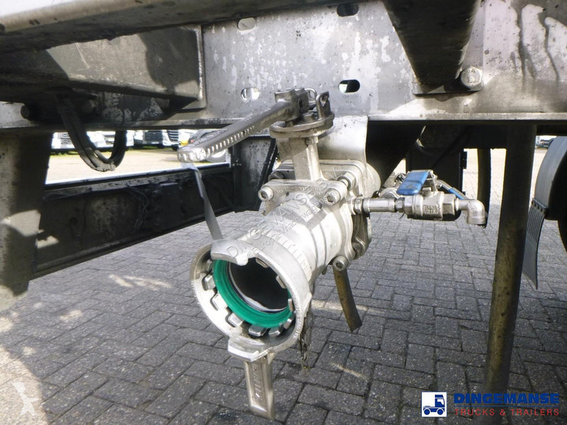 نصف مقطورة Burg Chemical tank inox L4BH 32.5 m3...