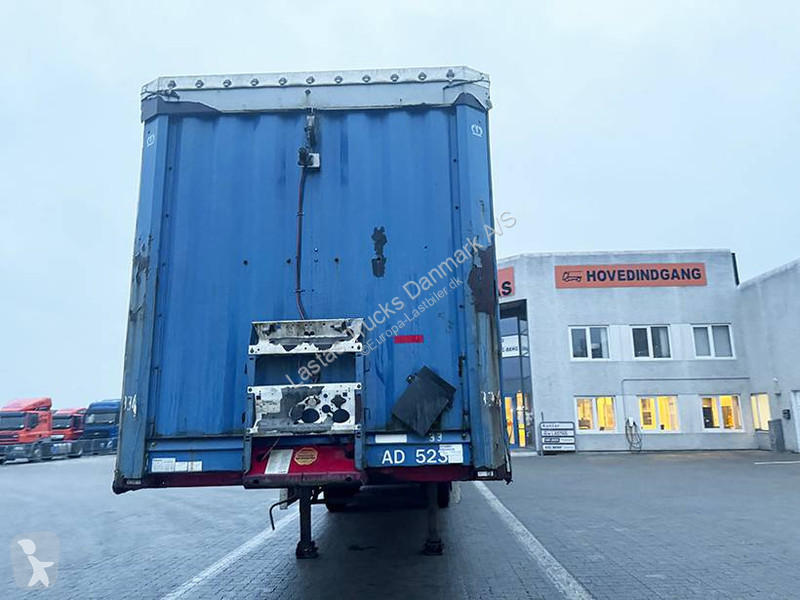 نصف مقطورة Krone Curtainsider / Planenauflieger...