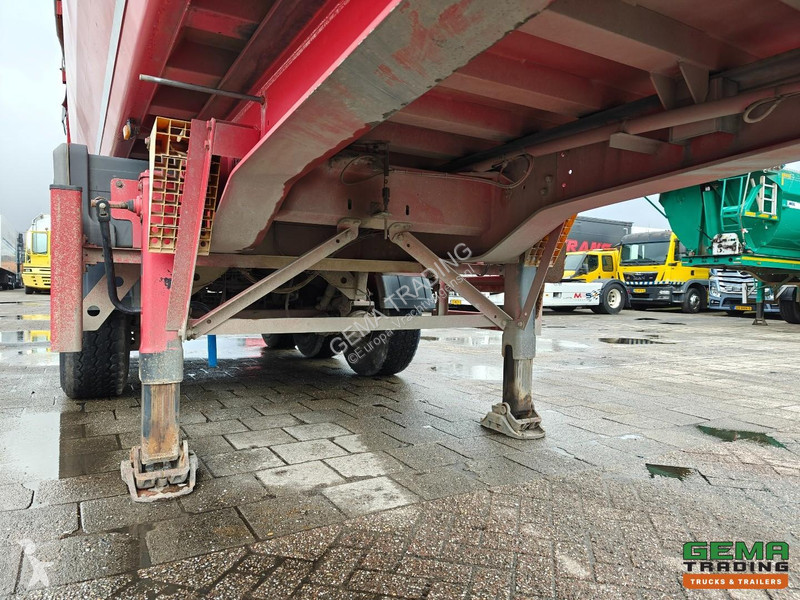 نصف مقطورة Stas S300CX 3-axle BPW - 29m³ -...