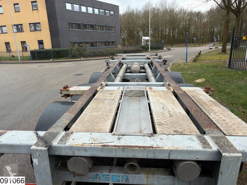نصف مقطورة Asca Chassis 10 / 20 / 30 ft, ADR