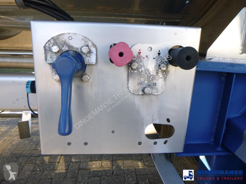 نصف مقطورة Burg Food / chemical tank inox L4BH...