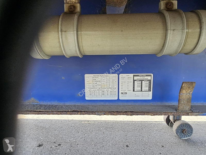 نصف مقطورة Pacton TXD339 - BPW DRUM - ALUMINIUM...