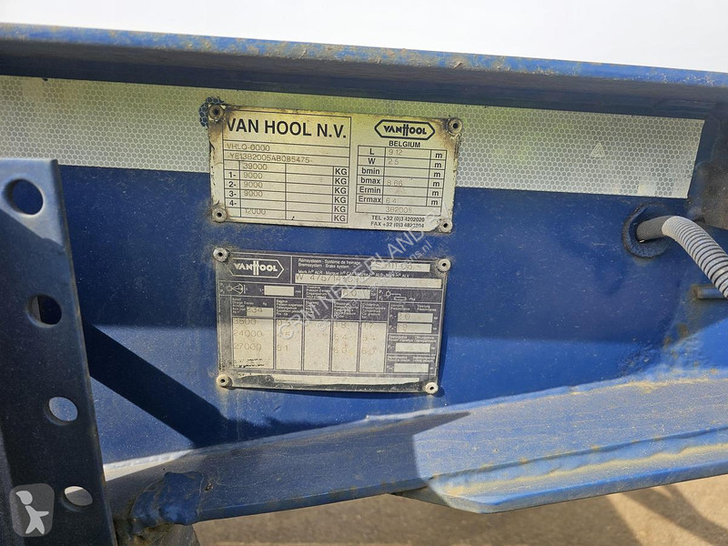 نصف مقطورة Van Hool 30 foot container chassis |...