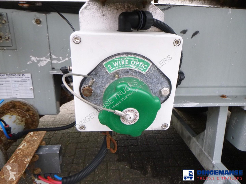 Semi remorque  Fuel tank alu 37 m3 / 2 comp