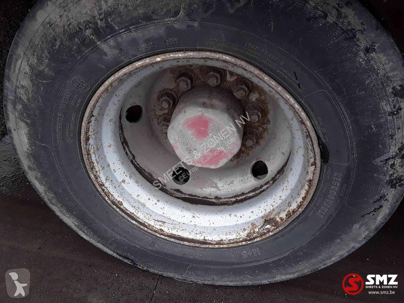 نصف مقطورة MOL Oplegger top hydr as/axles