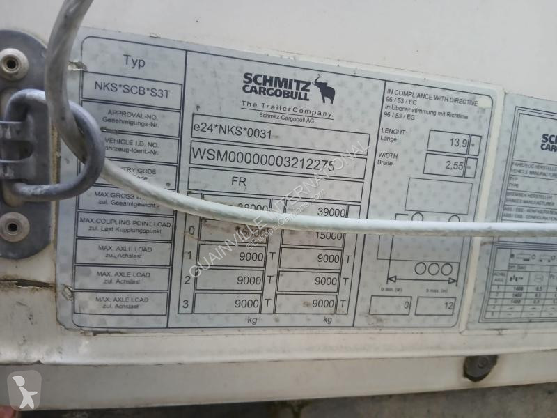 نصف مقطورة Schmitz Cargobull