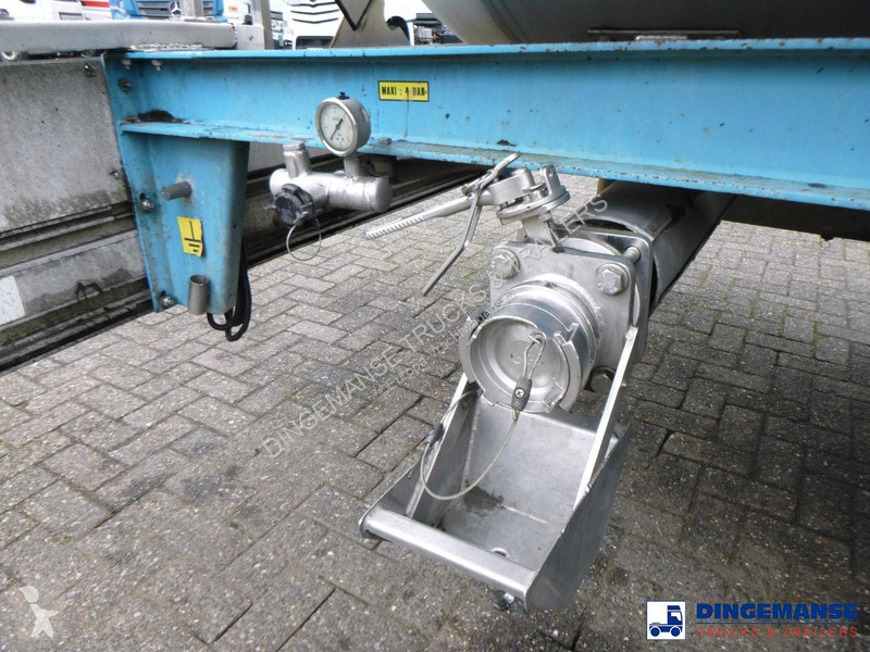 نصف مقطورة Magyar Chemical tank inox L4BH 33 m3...
