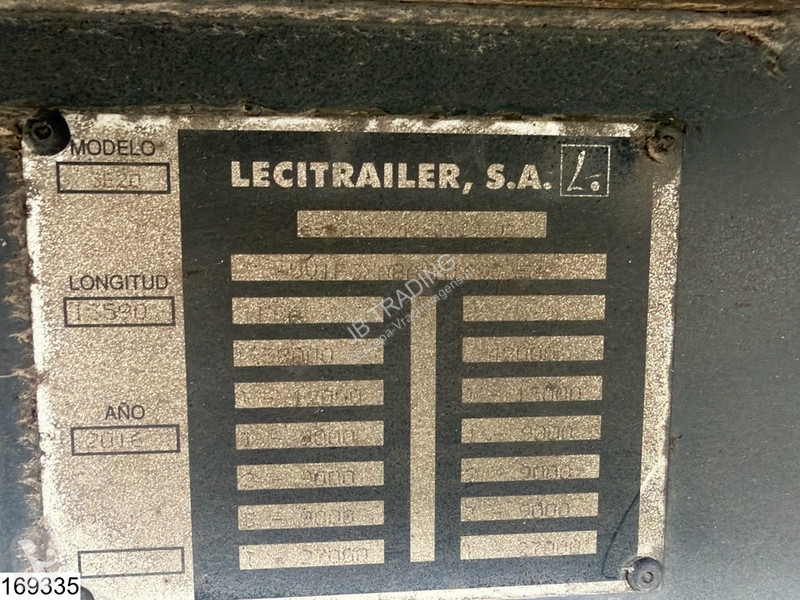 نصف مقطورة Lecitrailer Koel vries Carrier...