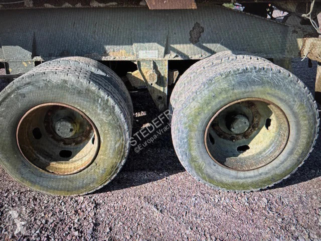 Semirimorchio Trailor 2 Axle , 8 Tyres , Steel...