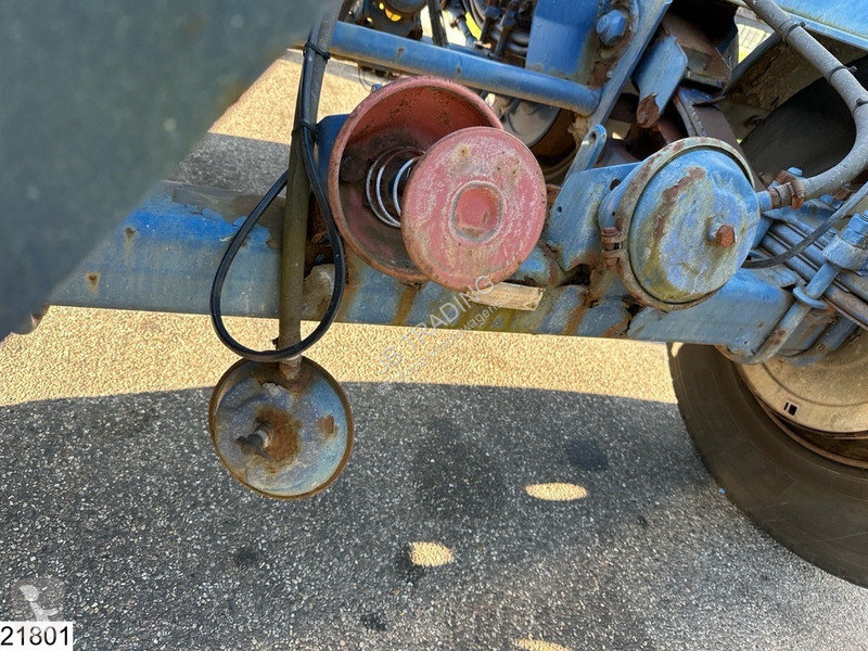 نصف مقطورة Van Hool Chassis 20 ft, Leaf spring
