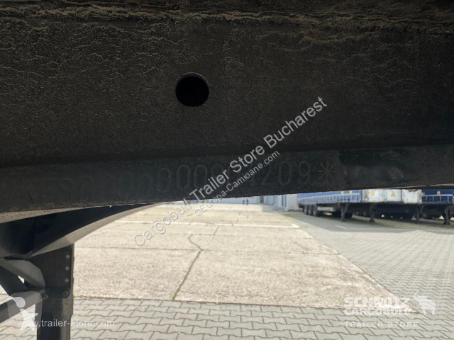 نصف مقطورة Krone Curtainsider Mega