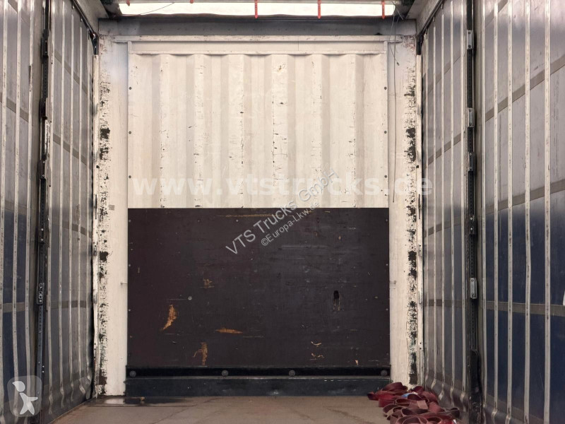 نصف مقطورة Krone Curtainsider, Edscha / MEGA /...