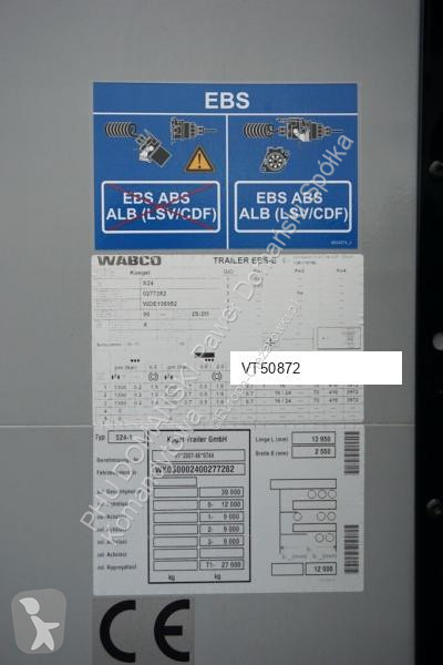 Полуремарке Kögel MEGA / PLATFORMA / MULTI LOCK...