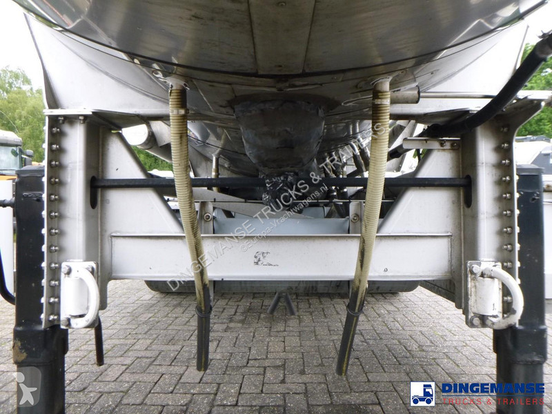 نصف مقطورة Van Hool Food tank inox 36 m3 / 4...
