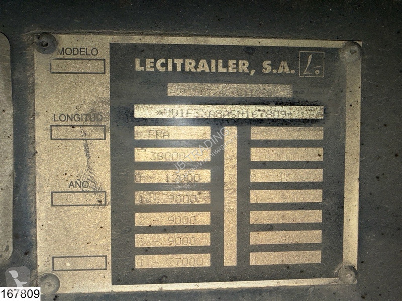 نصف مقطورة Lecitrailer Koel vries Carrier...