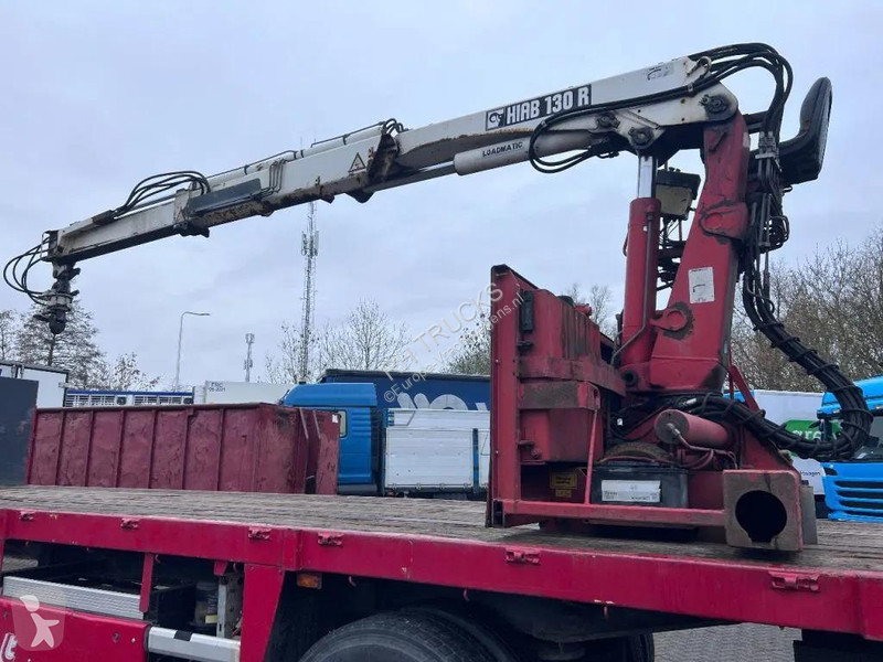 نصف مقطورة Floor FLO 17 30H 3 AXLE BPW + HIAB...