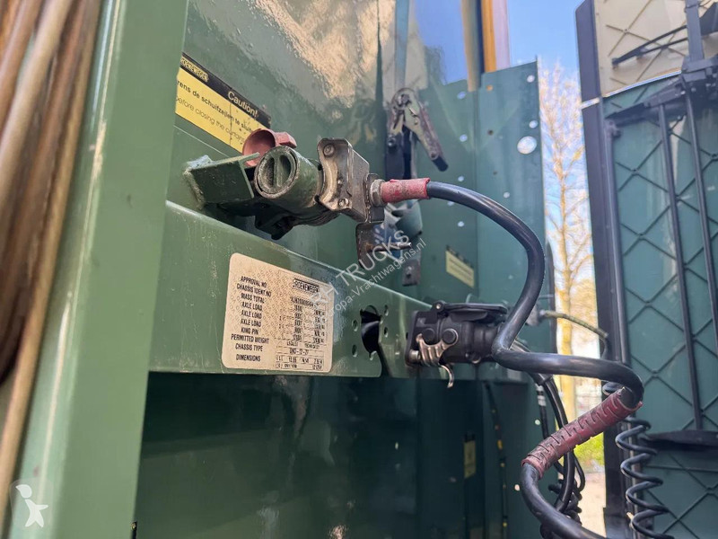 نصف مقطورة Groenewegen DRO-12-27 3 AXLE - BPW -...