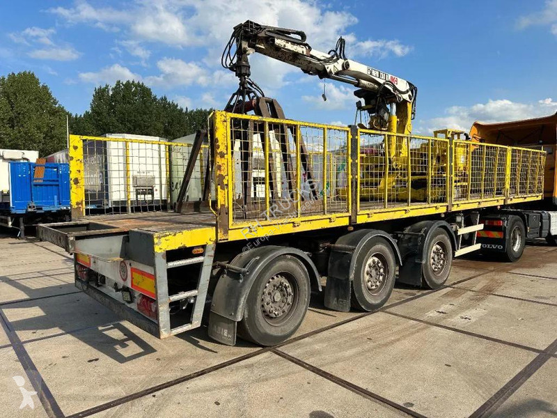 نصف مقطورة LAG 3 AXLE + HIAB 130R S2