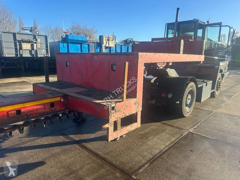 نصف مقطورة Broshuis 3 AXLE , EXTENDABLE 5 METER