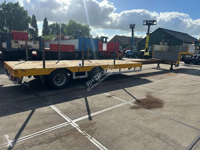 نصف مقطورة Broshuis 21N58A 2 AXLE - LAST AXLE...