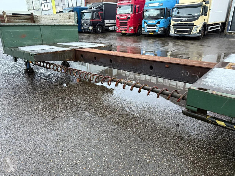 Sættevogn Kromhout 3ADSU-16-27 , LAST AXLE...