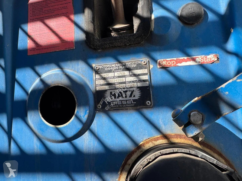 نصف مقطورة Pacton T3 003 3 AXLE - BPW + HATZ...