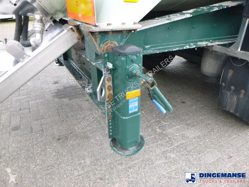 نصف مقطورة Feldbinder Powder tank alu 60 m3...
