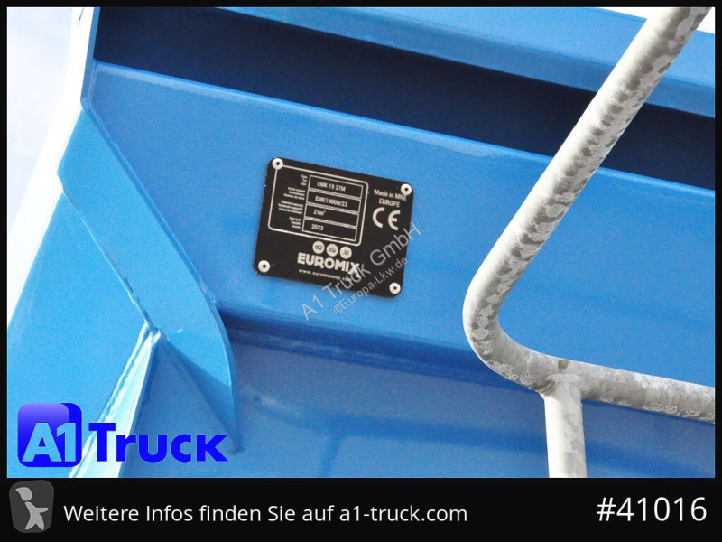 Semirimorchio Wielton Euromix ca 27m³  Stahl,...