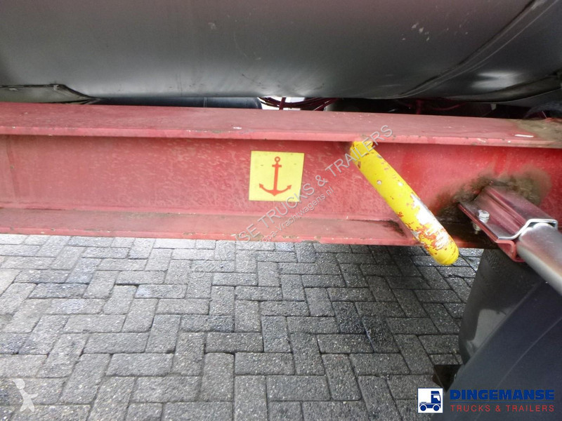 Oplegger Magyar Chemical tank inox L4BH 32.5 m3...