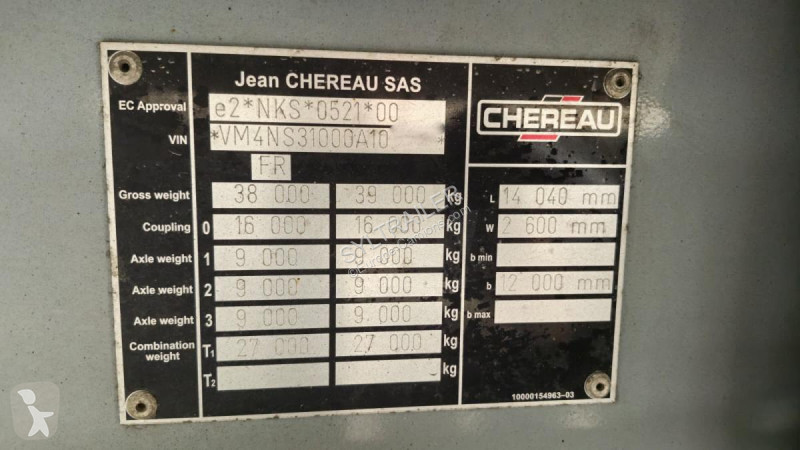 نصف مقطورة Chereau  NS3