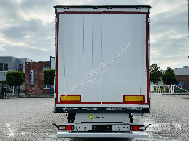 نصف مقطورة Berger Curtainsider Standard Getränke