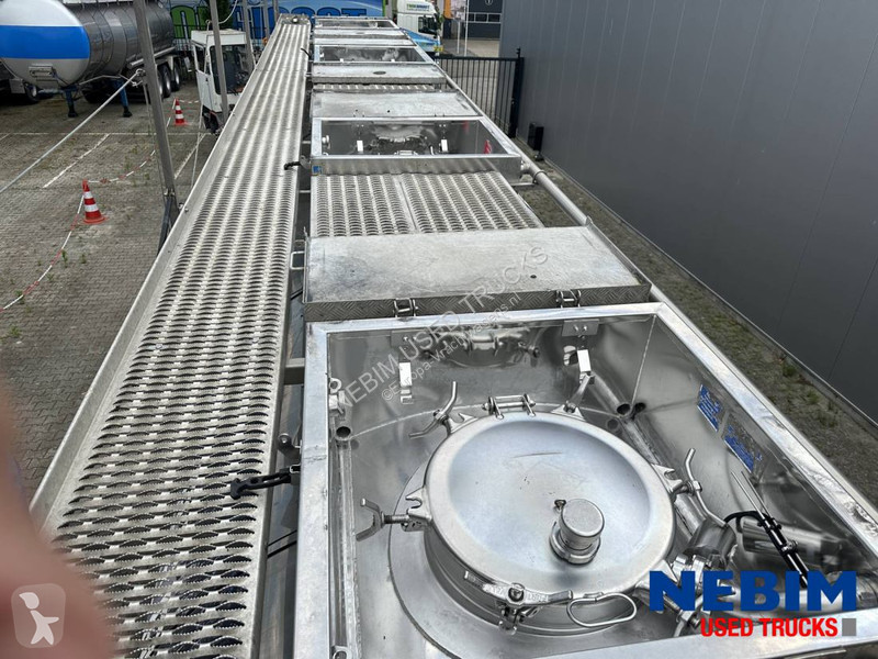 نصف مقطورة Feldbinder TSA 31.3 - 3 chamber -...
