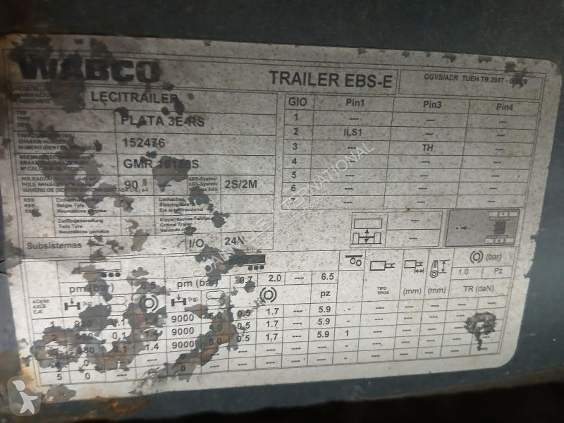 نصف مقطورة Lecitrailer  P36